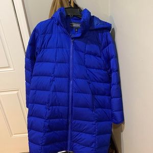 Blue Land's End Down Parka